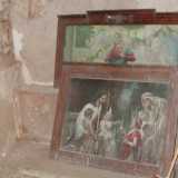 ...e tele che ritraevano la Sacra Famiglia